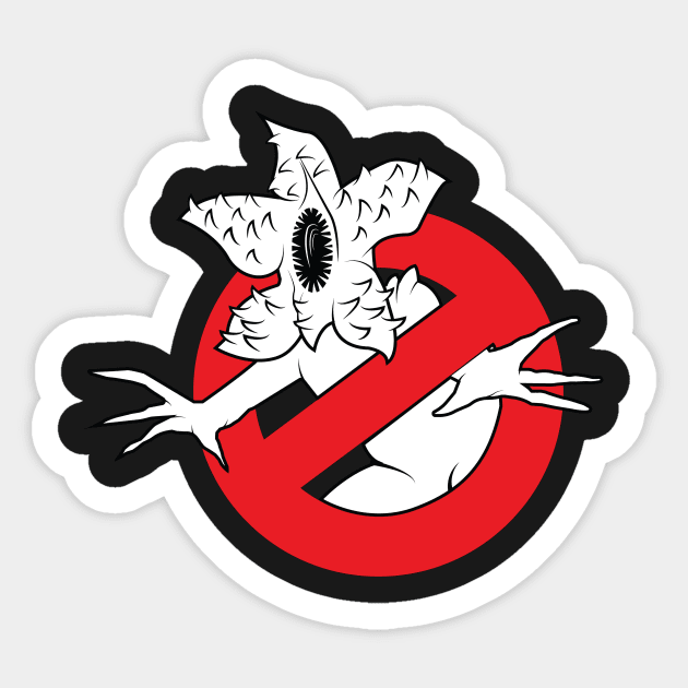 Demogorgon-Busters! Sticker by SenorDoom